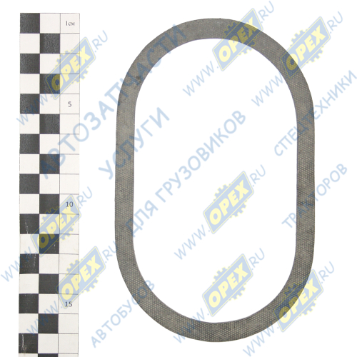 5320-3407413 Прокладка (РТИ) овальн. 100х160 уплотн.крышки насоса ГУР Techno Drive